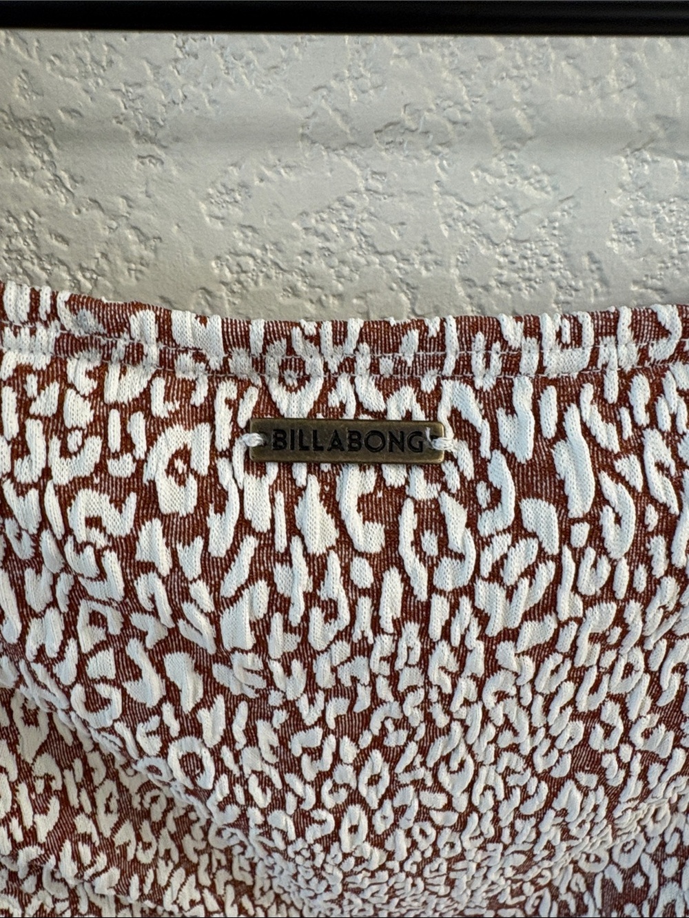 Billabong Brown Speckle(animal print) Two-Piece Bikini - Picture 4 of 6